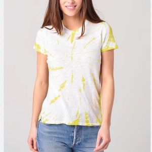 SOLD ATM Tie Dye Slub Jersey Schoolboy Tee